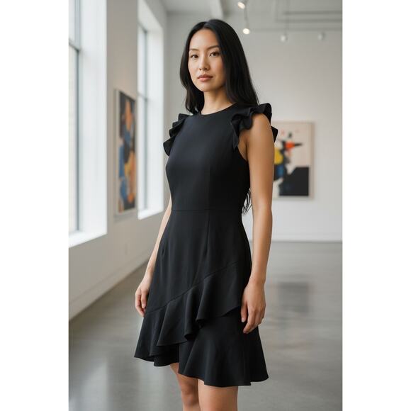 Little Black Dress By Ann Taylor Loft Size 4 - Picture 5 of 5